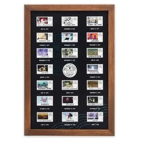 Disney 100th anniversary framed stamp replicas